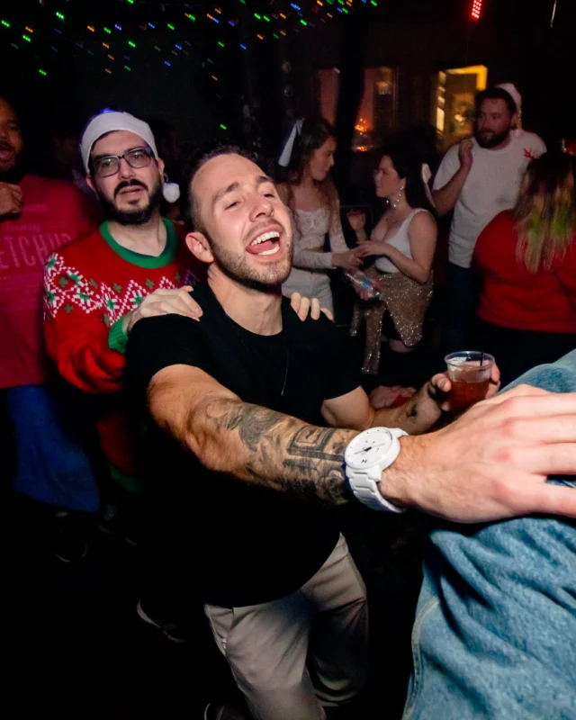Nonsense Holiday Party 2023 - Kimber was the DJ - Pics: @hellacurious for Oh Snap Kid