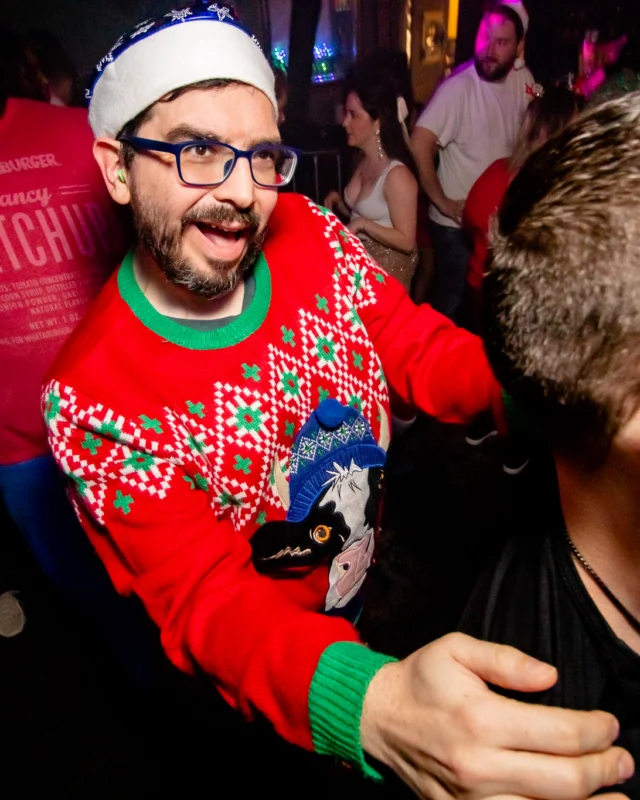 Nonsense Holiday Party 2023 - Kimber was the DJ - Pics: @hellacurious for Oh Snap Kid