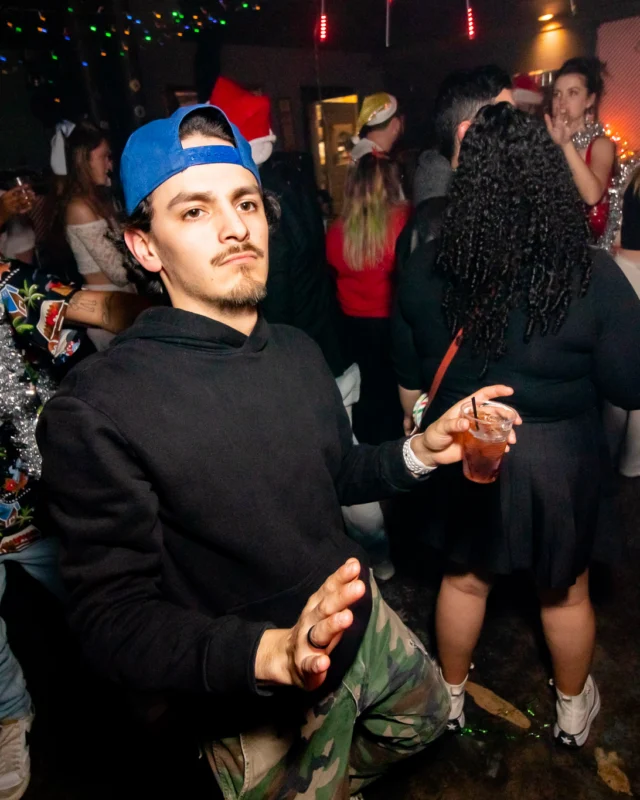 Nonsense Holiday Party 2023 - Kimber was the DJ - Pics: @hellacurious for Oh Snap Kid