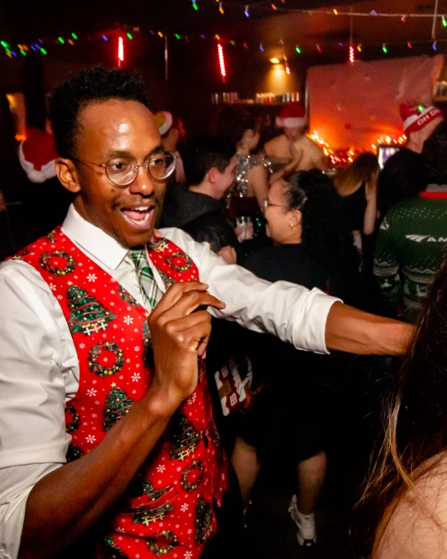 Nonsense Holiday Party 2023 - Kimber was the DJ - Pics: @hellacurious for Oh Snap Kid