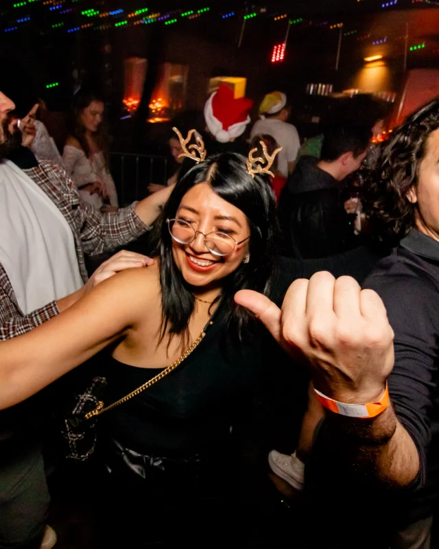 Nonsense Holiday Party 2023 - Kimber was the DJ - Pics: @hellacurious for Oh Snap Kid