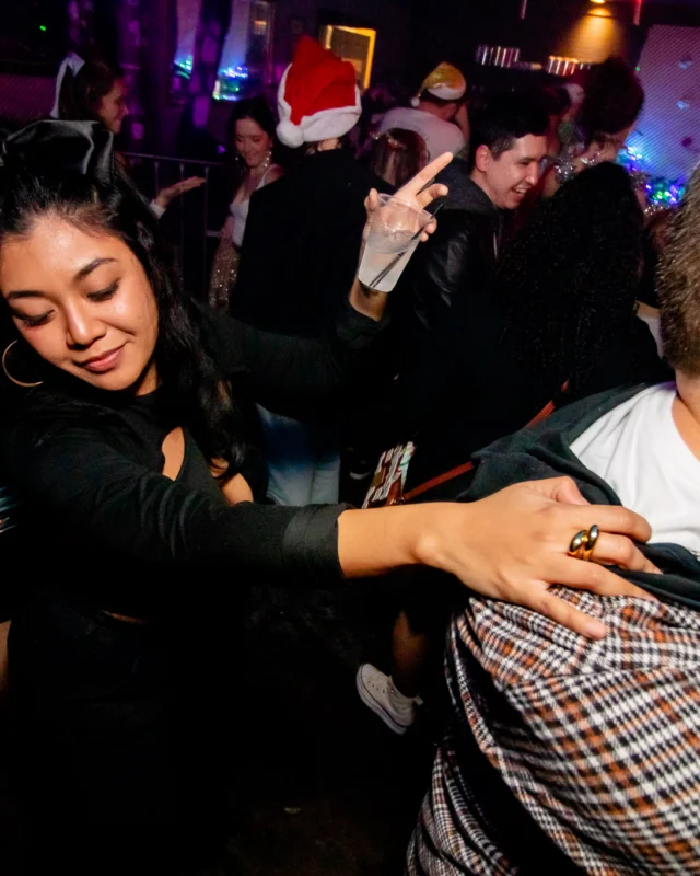 Nonsense Holiday Party 2023 - Kimber was the DJ - Pics: @hellacurious for Oh Snap Kid
