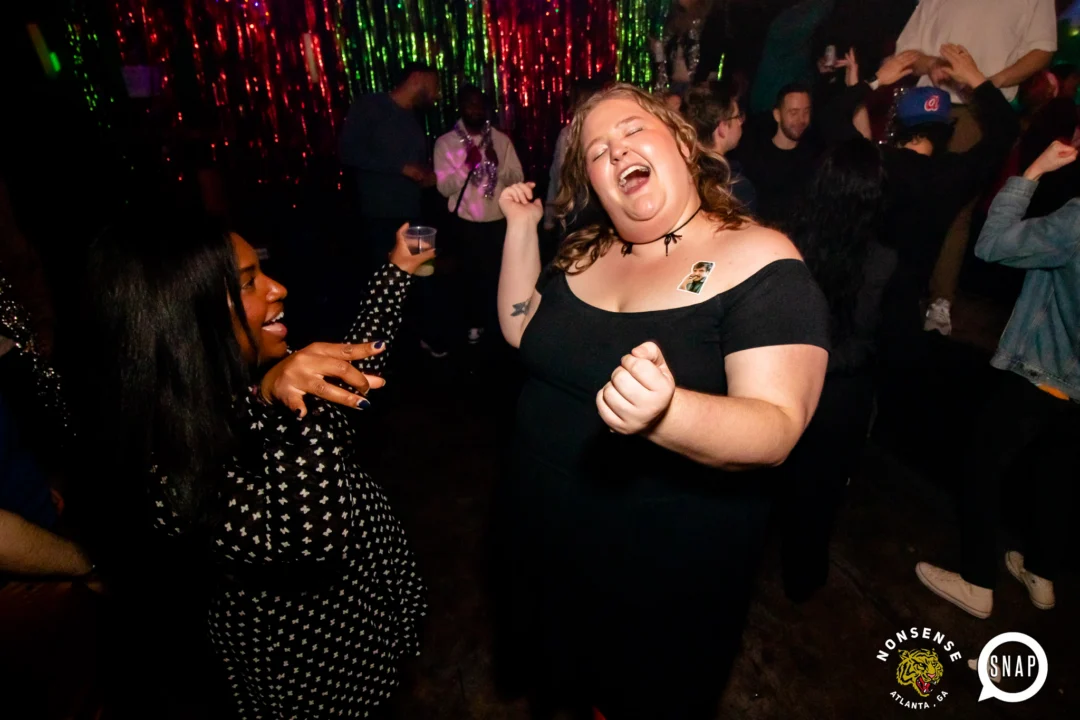 Nonsense Holiday Party 2023 - Kimber was the DJ - Pics: @hellacurious for Oh Snap Kid