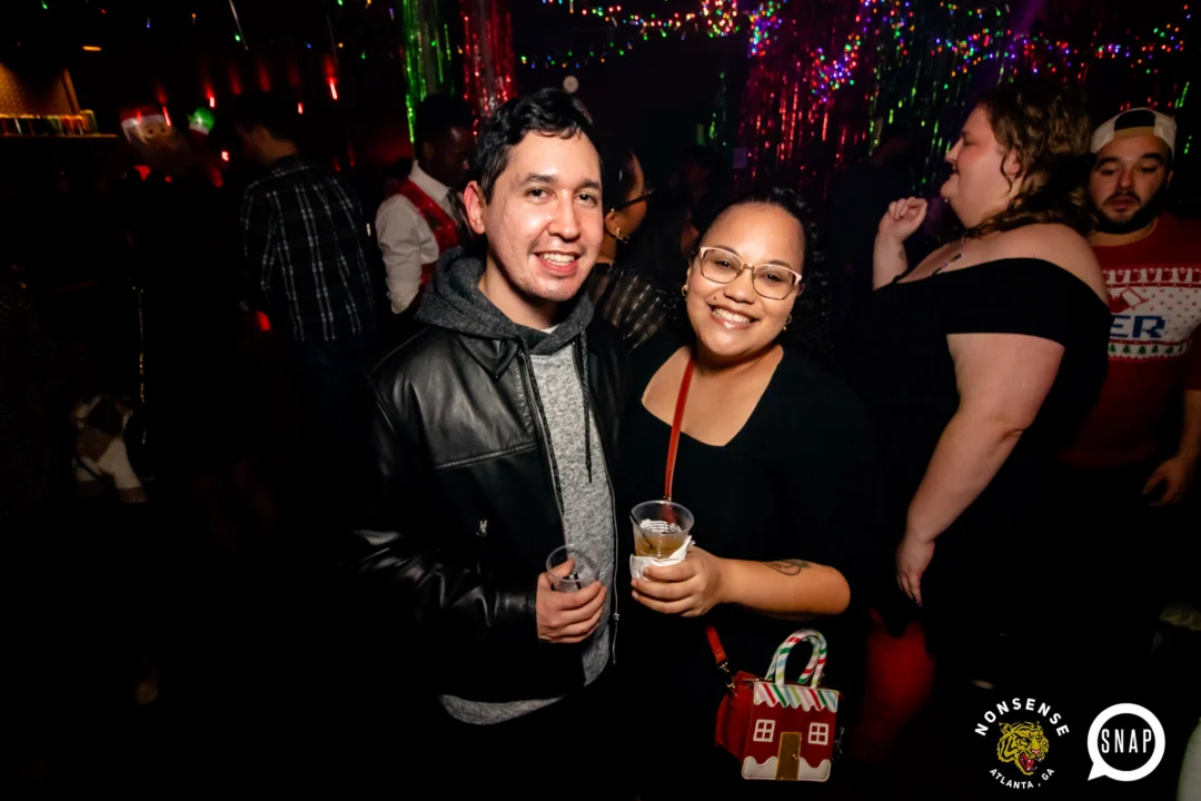 Nonsense Holiday Party 2023 - Kimber was the DJ - Pics: @hellacurious for Oh Snap Kid