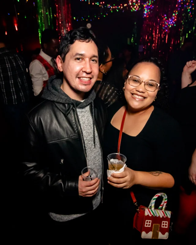 Nonsense Holiday Party 2023 - Kimber was the DJ - Pics: @hellacurious for Oh Snap Kid