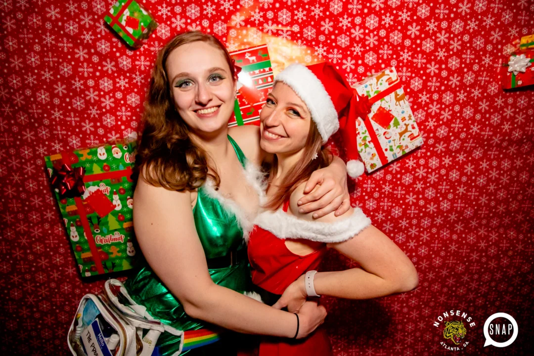 Nonsense Holiday Party 2023 - Kimber was the DJ - Pics: @hellacurious for Oh Snap Kid