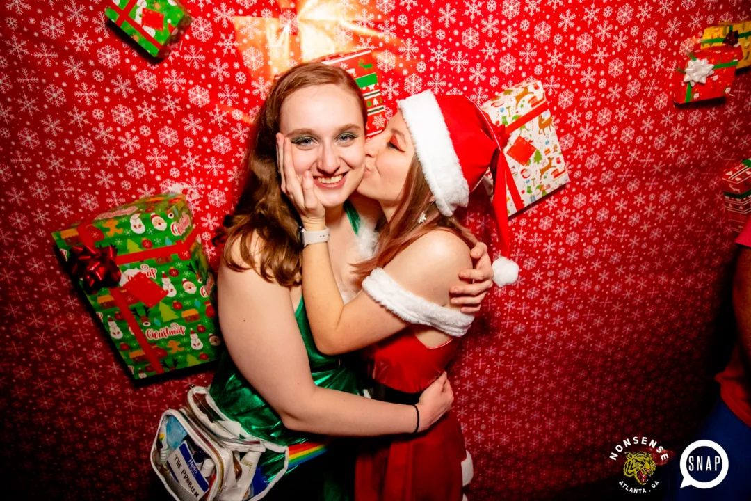 Nonsense Holiday Party 2023 - Kimber was the DJ - Pics: @hellacurious for Oh Snap Kid