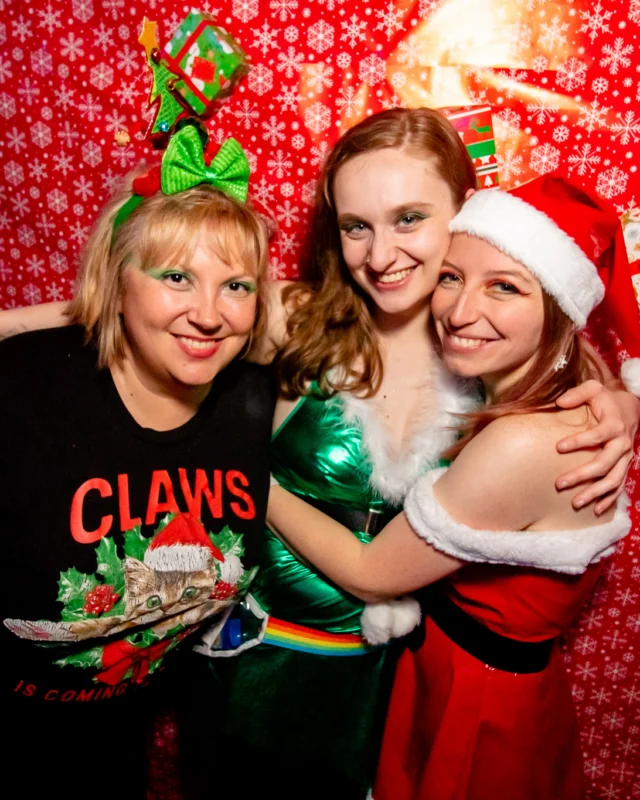 Nonsense Holiday Party 2023 - Kimber was the DJ - Pics: @hellacurious for Oh Snap Kid