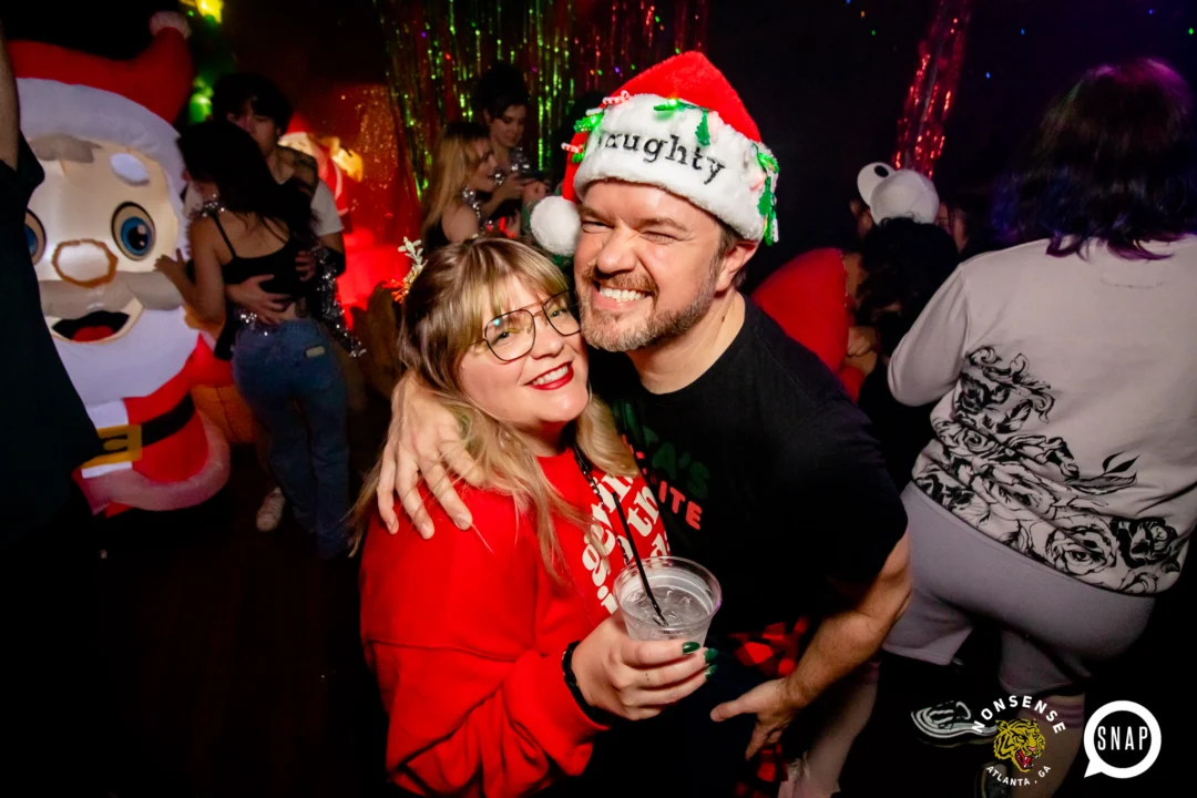 Nonsense Holiday Party 2023 - Kimber was the DJ - Pics: @hellacurious for Oh Snap Kid