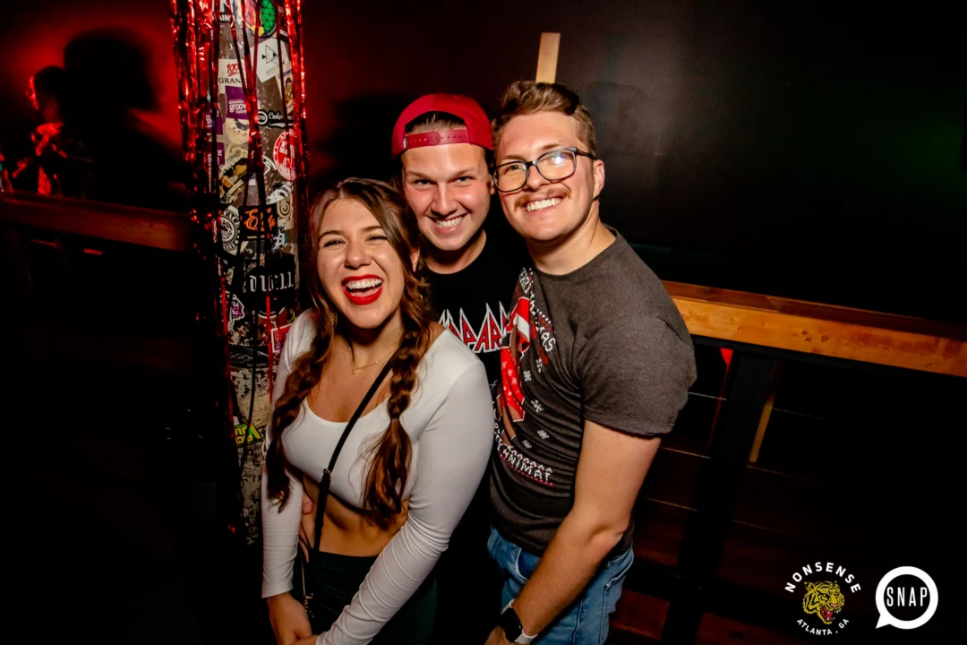 Nonsense Holiday Party 2023 - Kimber was the DJ - Pics: @hellacurious for Oh Snap Kid