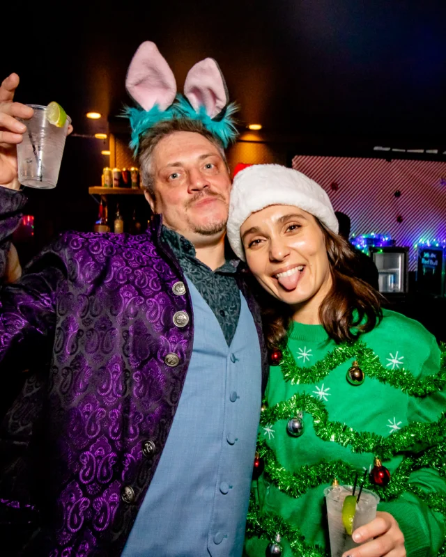 Nonsense Holiday Party 2023 - Kimber was the DJ - Pics: @hellacurious for Oh Snap Kid