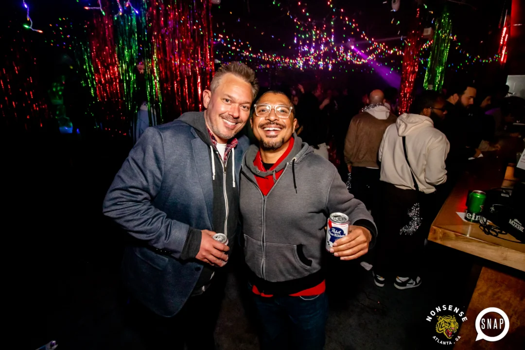 Nonsense Holiday Party 2023 - Kimber was the DJ - Pics: @hellacurious for Oh Snap Kid