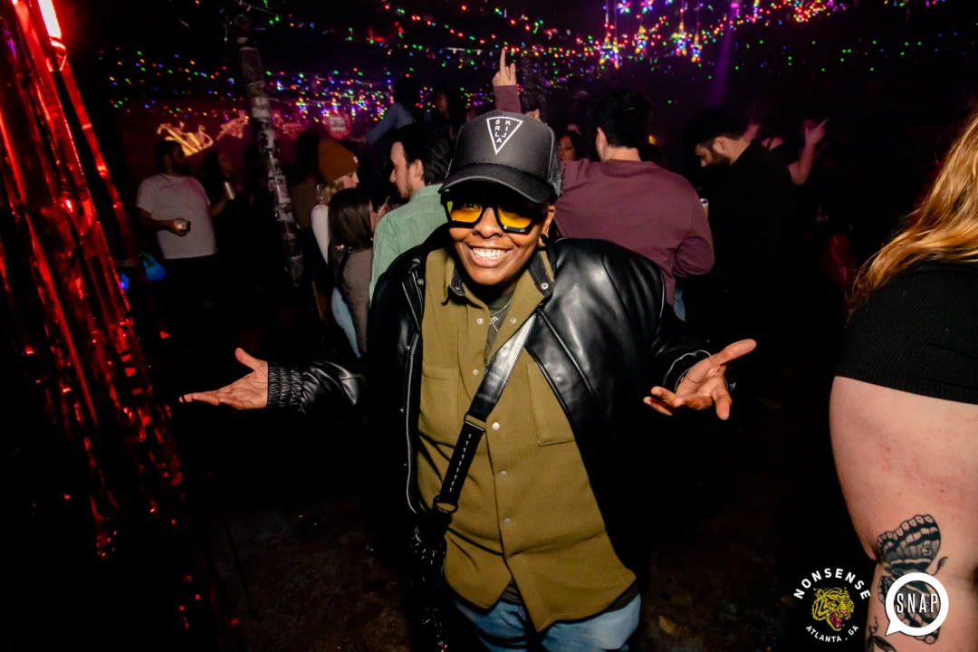 Nonsense Holiday Party 2023 - Kimber was the DJ - Pics: @hellacurious for Oh Snap Kid