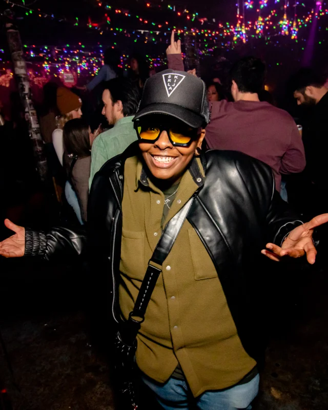 Nonsense Holiday Party 2023 - Kimber was the DJ - Pics: @hellacurious for Oh Snap Kid
