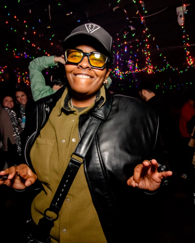 Nonsense Holiday Party 2023 - Kimber was the DJ - Pics: @hellacurious for Oh Snap Kid