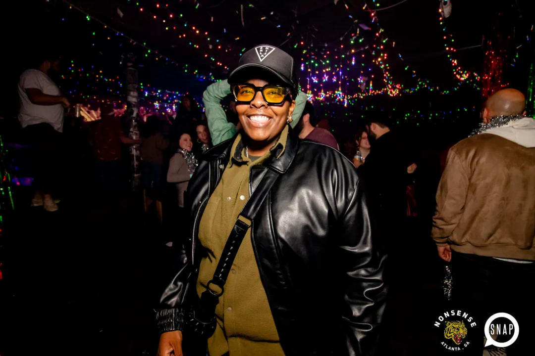 Nonsense Holiday Party 2023 - Kimber was the DJ - Pics: @hellacurious for Oh Snap Kid