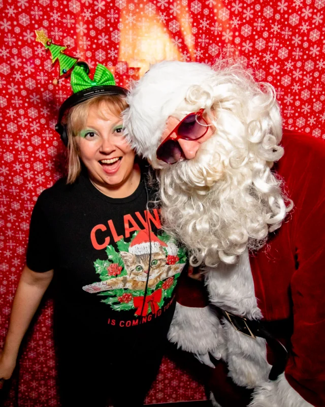 Nonsense Holiday Party 2023 - Kimber was the DJ - Pics: @hellacurious for Oh Snap Kid