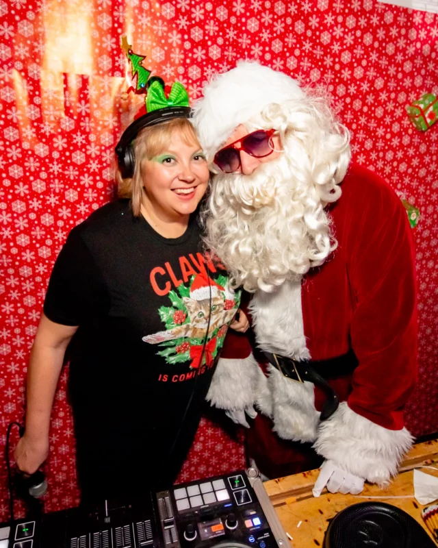 Nonsense Holiday Party 2023 - Kimber was the DJ - Pics: @hellacurious for Oh Snap Kid