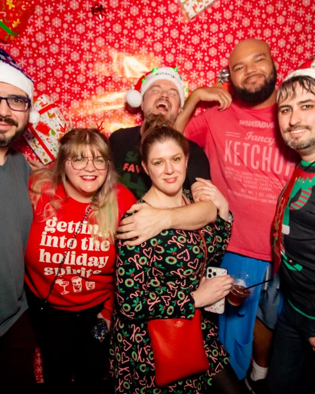 Nonsense Holiday Party 2023 - Kimber was the DJ - Pics: @hellacurious for Oh Snap Kid