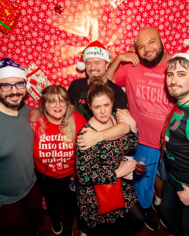 Nonsense Holiday Party 2023 - Kimber was the DJ - Pics: @hellacurious for Oh Snap Kid