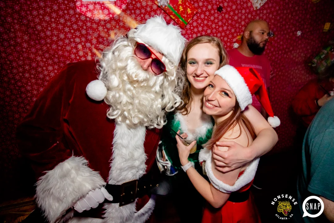 Nonsense Holiday Party 2023 - Kimber was the DJ - Pics: @hellacurious for Oh Snap Kid