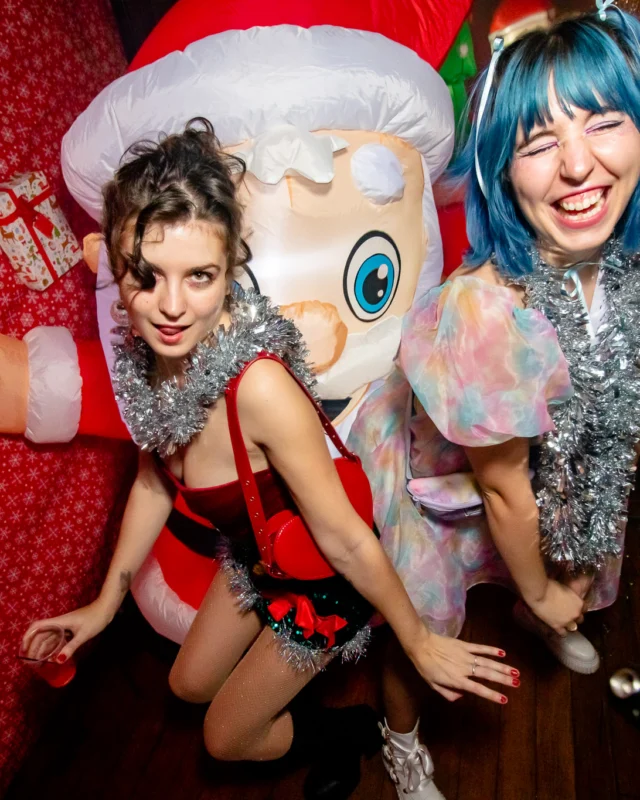 Nonsense Holiday Party 2023 - Kimber was the DJ - Pics: @hellacurious for Oh Snap Kid