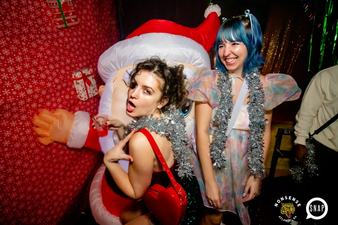 Nonsense Holiday Party 2023 - Kimber was the DJ - Pics: @hellacurious for Oh Snap Kid