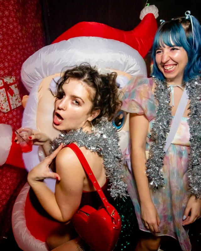 Nonsense Holiday Party 2023 - Kimber was the DJ - Pics: @hellacurious for Oh Snap Kid