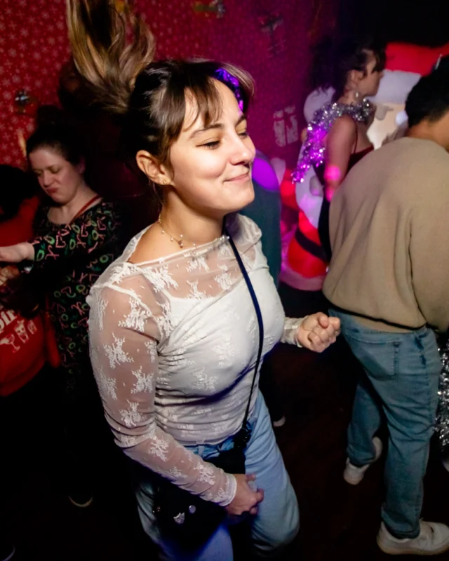 Nonsense Holiday Party 2023 - Kimber was the DJ - Pics: @hellacurious for Oh Snap Kid