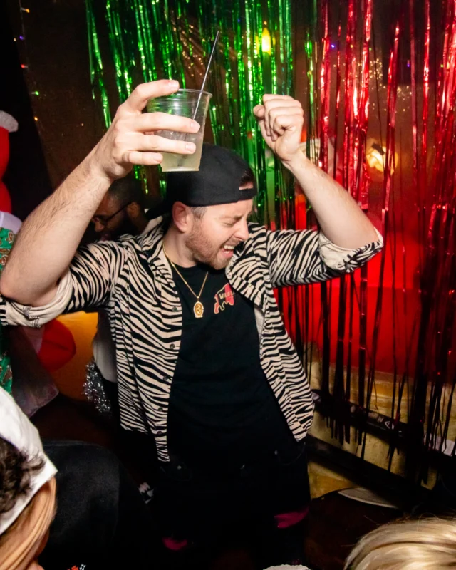 Nonsense Holiday Party 2023 - Kimber was the DJ - Pics: @hellacurious for Oh Snap Kid