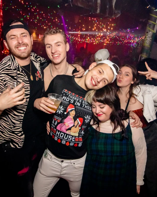 Nonsense Holiday Party 2023 - Kimber was the DJ - Pics: @hellacurious for Oh Snap Kid