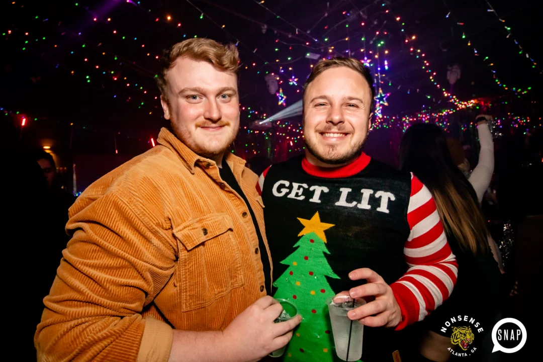 Nonsense Holiday Party 2023 - Kimber was the DJ - Pics: @hellacurious for Oh Snap Kid