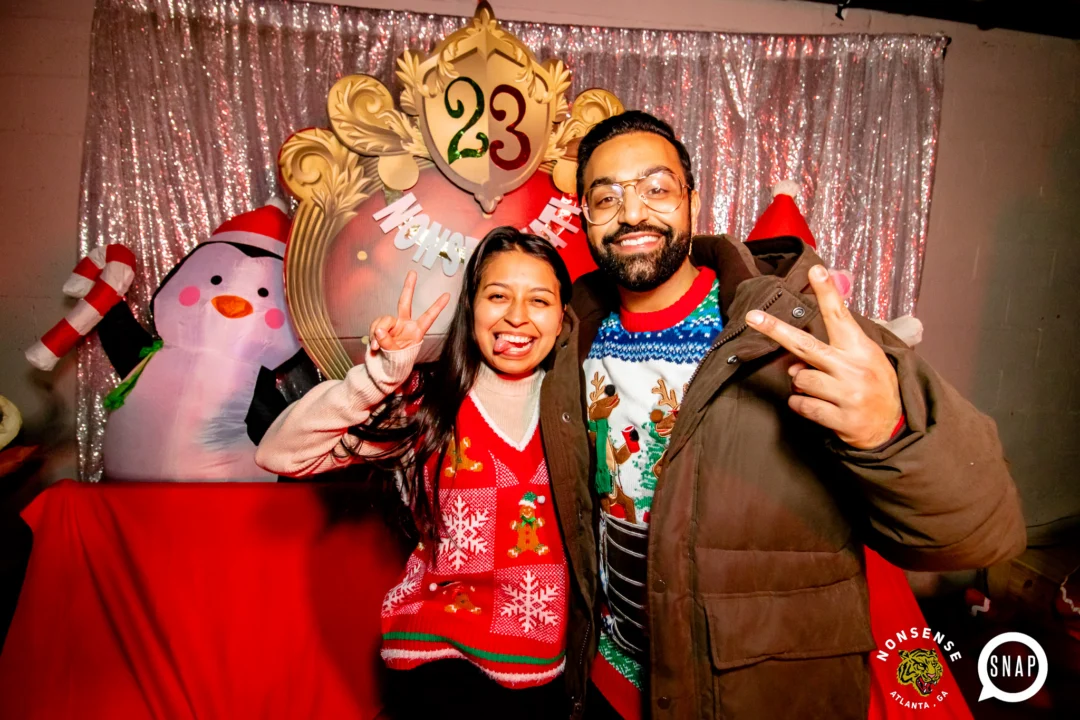 Nonsense Holiday Party 2023 - Kimber was the DJ - Pics: @hellacurious for Oh Snap Kid