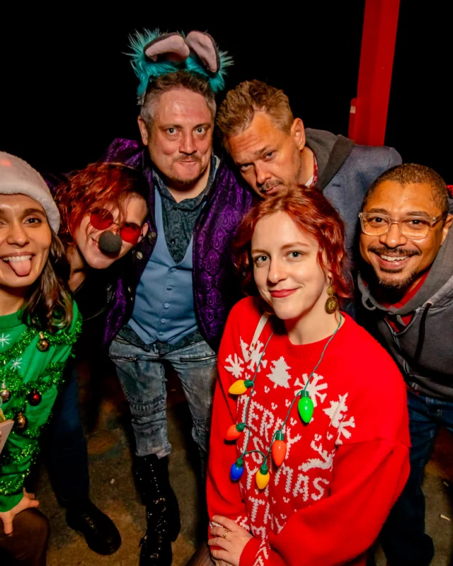 Nonsense Holiday Party 2023 - Kimber was the DJ - Pics: @hellacurious for Oh Snap Kid
