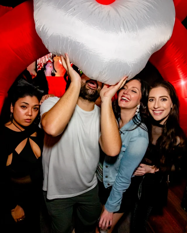 Nonsense Holiday Party 2023 - Kimber was the DJ - Pics: @hellacurious for Oh Snap Kid