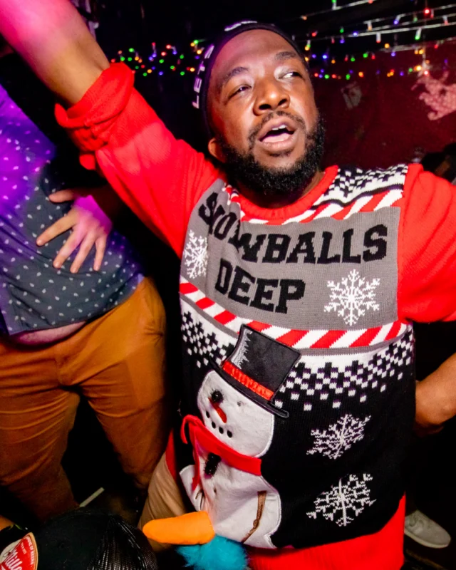 Nonsense Holiday Party 2023 - Kimber was the DJ - Pics: @hellacurious for Oh Snap Kid