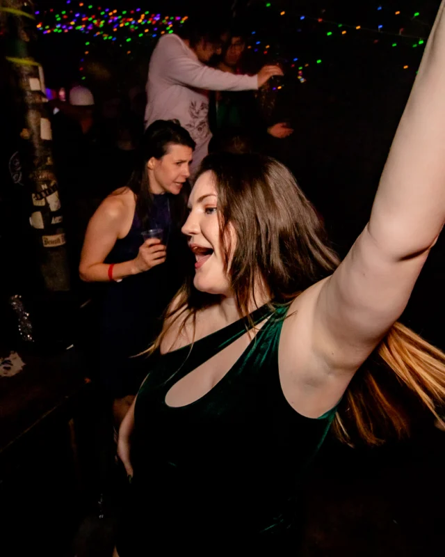 Nonsense Holiday Party 2023 - Kimber was the DJ - Pics: @hellacurious for Oh Snap Kid