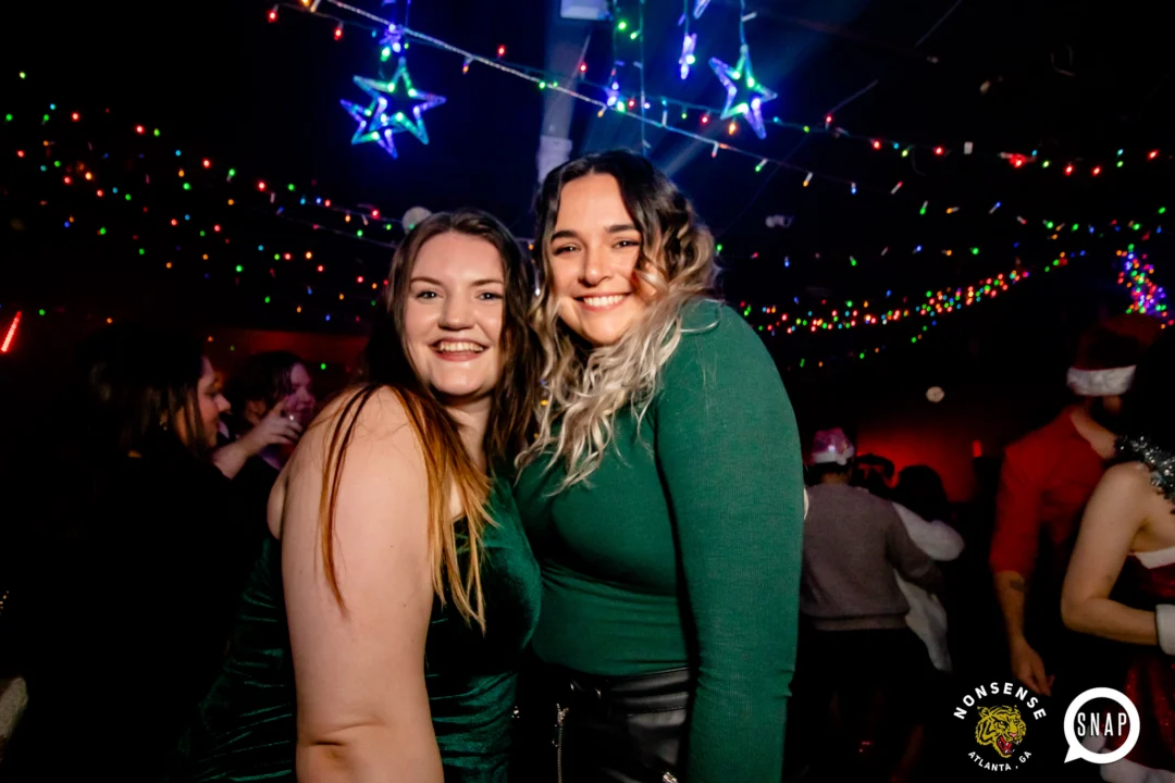 Nonsense Holiday Party 2023 - Kimber was the DJ - Pics: @hellacurious for Oh Snap Kid