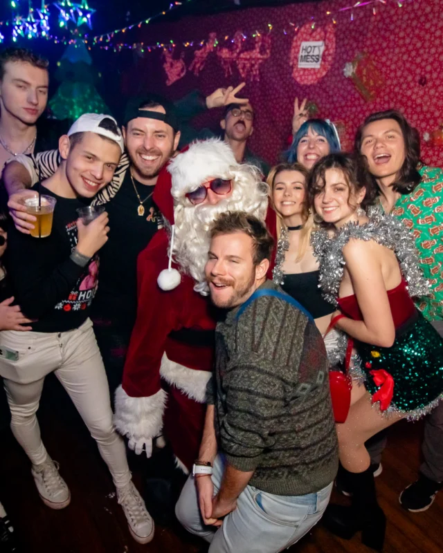 Nonsense Holiday Party 2023 - Kimber was the DJ - Pics: @hellacurious for Oh Snap Kid