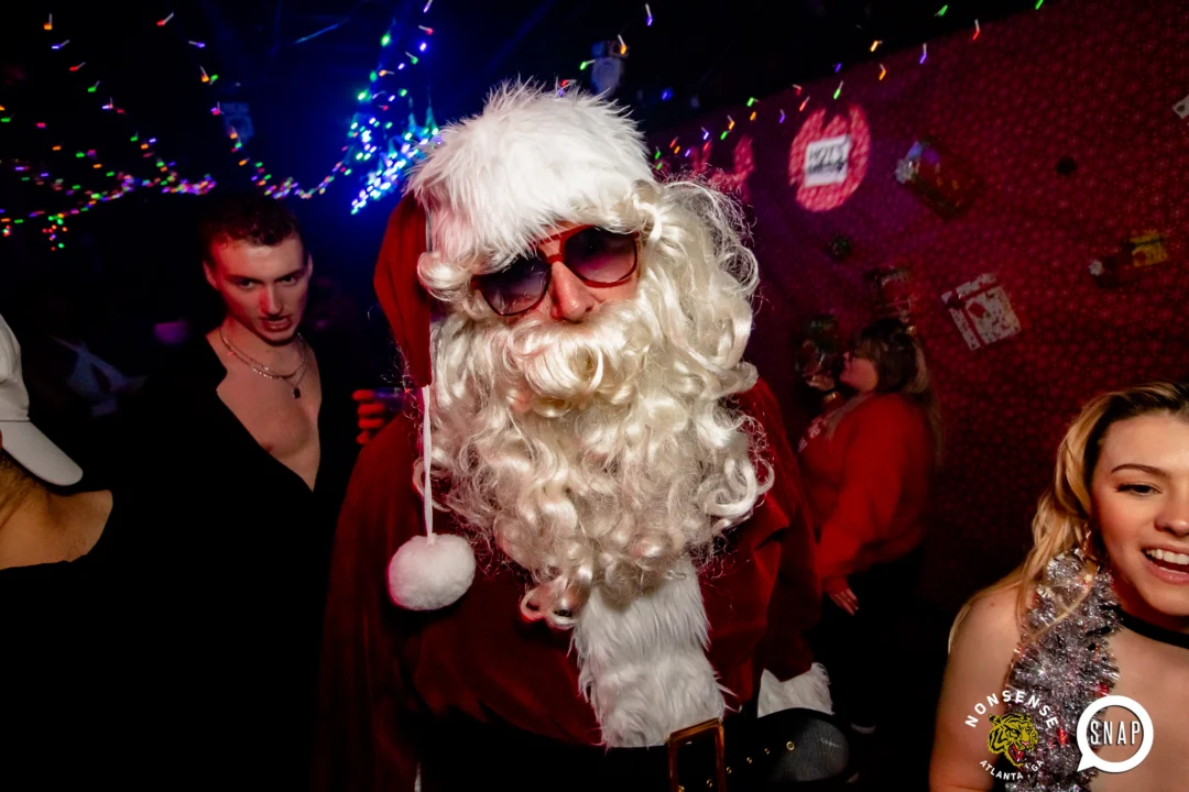 Nonsense Holiday Party 2023 - Kimber was the DJ - Pics: @hellacurious for Oh Snap Kid