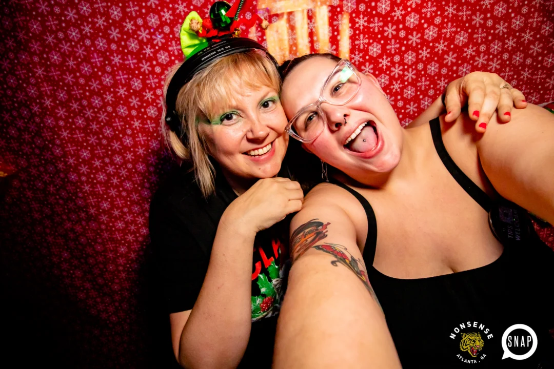 Nonsense Holiday Party 2023 - Kimber was the DJ - Pics: @hellacurious for Oh Snap Kid