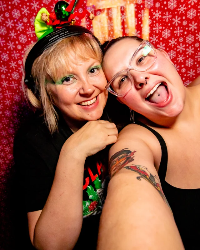 Nonsense Holiday Party 2023 - Kimber was the DJ - Pics: @hellacurious for Oh Snap Kid