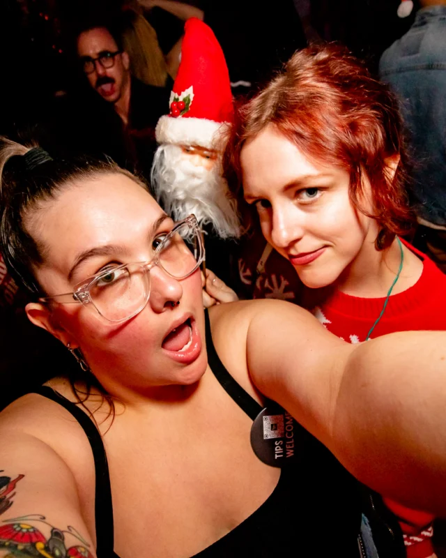 Nonsense Holiday Party 2023 - Kimber was the DJ - Pics: @hellacurious for Oh Snap Kid