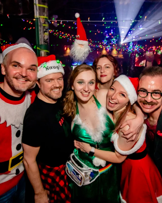 Nonsense Holiday Party 2023 - Kimber was the DJ - Pics: @hellacurious for Oh Snap Kid