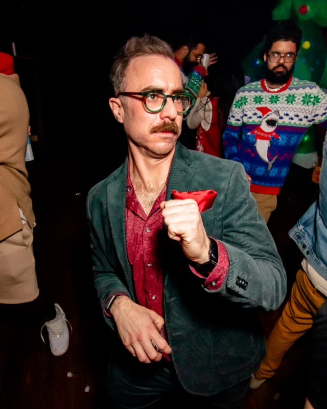 Nonsense Holiday Party 2023 - Kimber was the DJ - Pics: @hellacurious for Oh Snap Kid