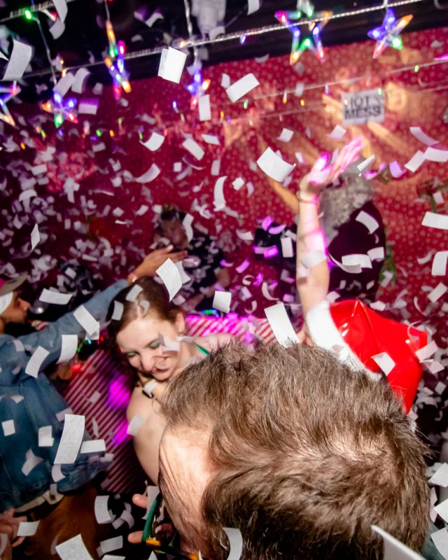 Nonsense Holiday Party 2023 - Kimber was the DJ - Pics: @hellacurious for Oh Snap Kid