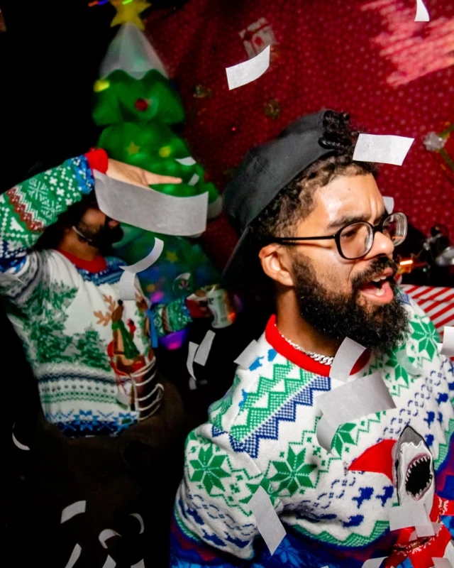 Nonsense Holiday Party 2023 - Kimber was the DJ - Pics: @hellacurious for Oh Snap Kid