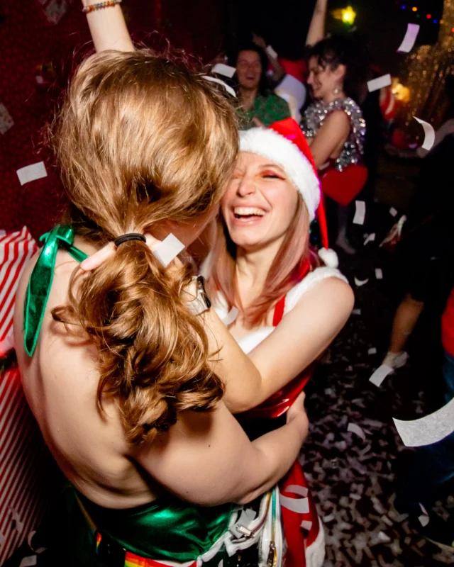 Nonsense Holiday Party 2023 - Kimber was the DJ - Pics: @hellacurious for Oh Snap Kid