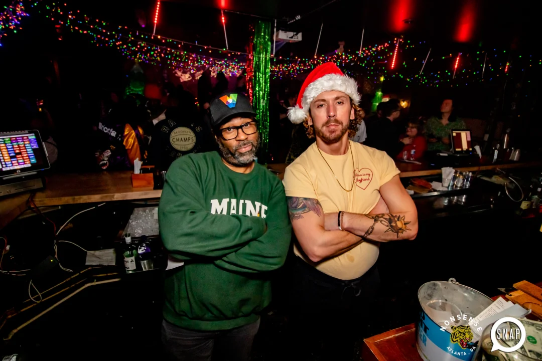 Nonsense Holiday Party 2023 - Kimber was the DJ - Pics: @hellacurious for Oh Snap Kid