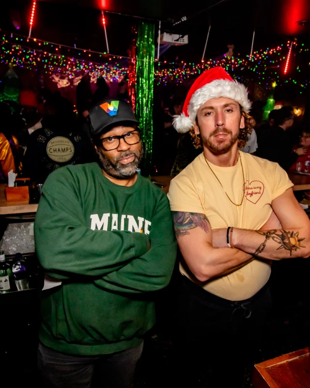 Nonsense Holiday Party 2023 - Kimber was the DJ - Pics: @hellacurious for Oh Snap Kid